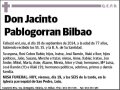 PABLOGORRAN BILBAO,JACINTO