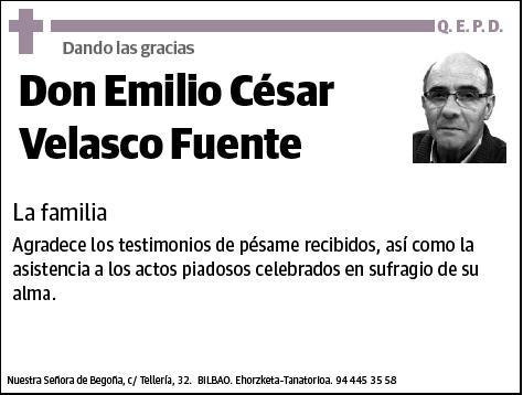 VELASCO FUENTE,EMILIO CESAR