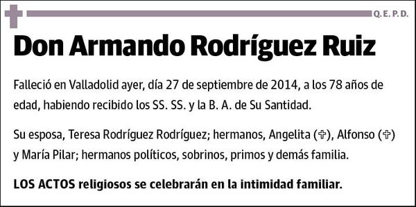 RODRIGUEZ RUIZ,ARMANDO