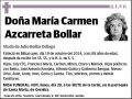 AZCARRETA BOLLAR,MARIA CARMEN