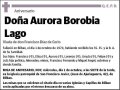 BOROBIA LAGO,AURORA