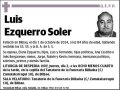 EZQUERRO SOLER,LUIS