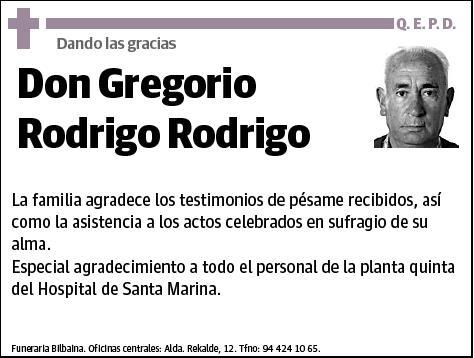 RODRIGO RODRIGO,GREGORIO