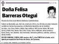 BARRERAS OTEGUI,FELISA