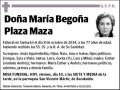 PLAZA MAZA,MARIA BEGOÑA