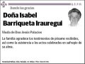 BARRIQUETA IRAUREGUI,ISABEL