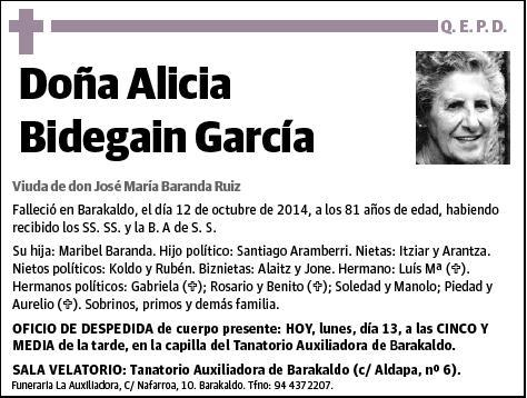 BIDEGAIN GARCIA,ALICIA