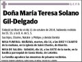 SOLANO GIL-DELGADO,MARIA TERSEA