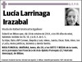 LARRINAGA IRAZABAL,LUCIA