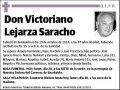 LEJARZA SARACHO,VICTORIANO