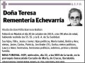 REMENTERIA ECHEVARRIA,TERESA