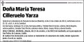 CILLERUELO YARZA,MARIA TERESA