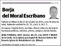 DEL MORAL ESCRIBANO,BORJA