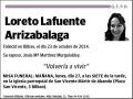 LAFUENTE ARRIZABALAGA,LORETO