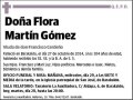 MARTIN GOMEZ,FLORA