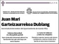 GARTEIZAURREKOA DUBLANG,JUAN MARI