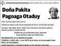PAGOAGA OTADUY,PAKITA