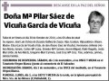 SAEZ DE VICUÑA GARCIA DE VICUÑA,Mª PILAR