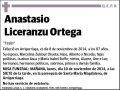 LICERANZU ORTEGA,ANASTASIO