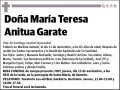 ANITUA GARATE,MARIA TERESA