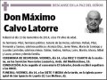 CALVO LATORRE,MAXIMO