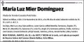 MIER DOMINGUEZ,MARIA LUZ