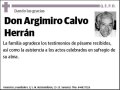 CALVO HERRAN,ARGIMIRO
