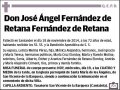 FERNANDEZ DE RETANA FERNANDEZ DE RETANA,JOSEANGEL