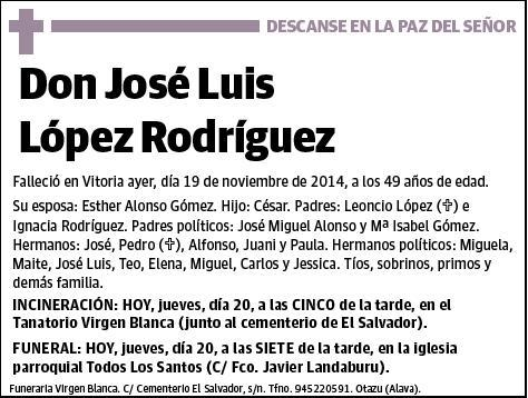 LOPEZ RODRIGUEZ,JOSE LUIS