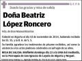 LOPEZ RONCERO,BEATRIZ