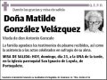 GONZALEZ VELAZQUEZ,MATILDE