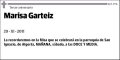 GARTEIZ,MARISA