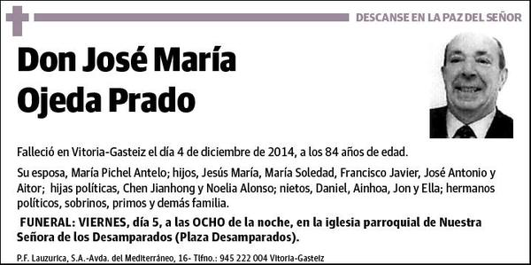 OJEDA PRADO,JOSE MARIA
