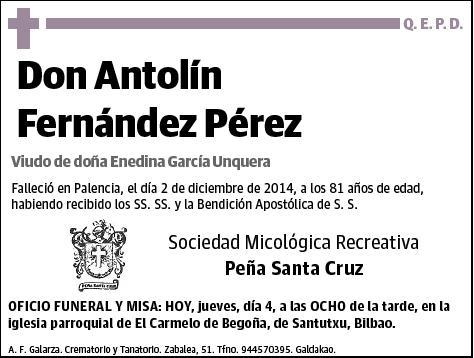 FERNANDEZ PEREZ,ANTOLIN