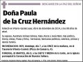 DE LA CRUZ HERNANDEZ,PAULA