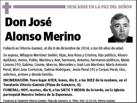 ALONSO MERINO,JOSE