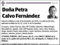 CALVO FERNANDEZ,PETRA