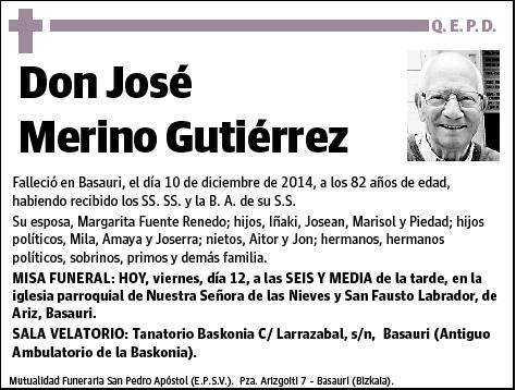 MERINO GUTIÉRREZ,JOSÉ