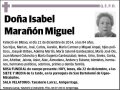 MARAÑON MIGUEL,ISABEL