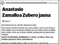 ZAMALLOA ZUBERO,ANASTASIO