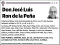 RON DE LA PEÑA,JOSE LUIS