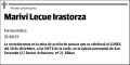 LECUE IRASTORZA,MARIVI