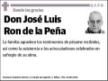 RON DE LA PEÑA,JOSE LUIS