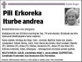 ERKOREKA ITURBE,PILI