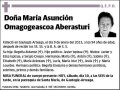 OMAGOGEASCOA ABERASTURI,MARIA ASUNCION