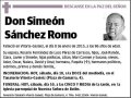 SANCHEZ ROMO,SIMEON
