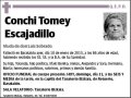 TOMEY ESCAJADILLO,CONCHI