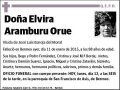 ARAMBURU ORUE,ELVIRA
