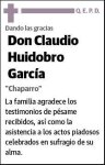 HUIDOBRO GARCIA,CLAUDIO