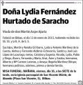 FERNANDEZ HURTADO DE SARACHO,LYDIA